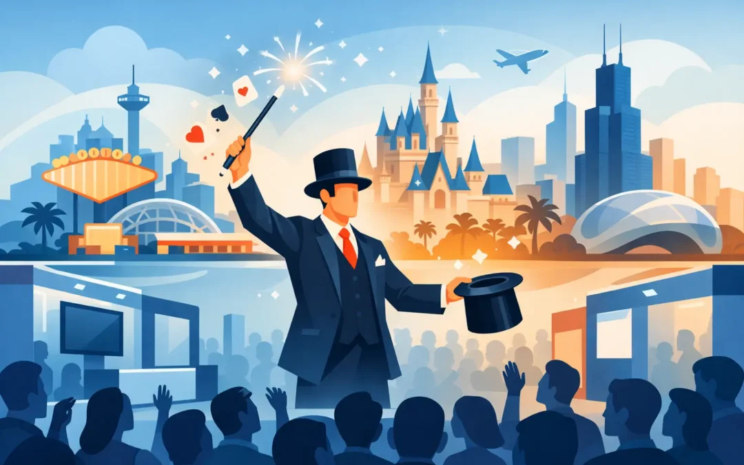 Trade Show Magician for Las Vegas, Orlando & Chicago