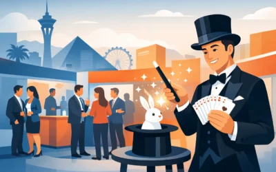 Trade Show Magician Las Vegas for Busy Booths