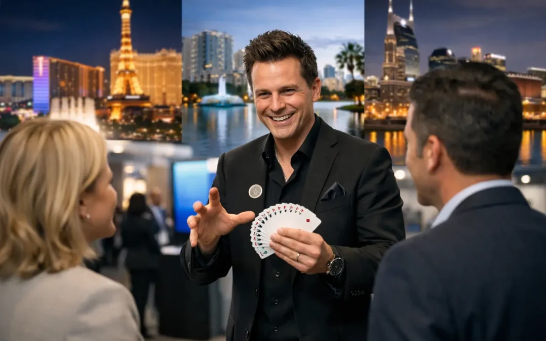Trade Show Magician: Las Vegas, Orlando, Nashville
