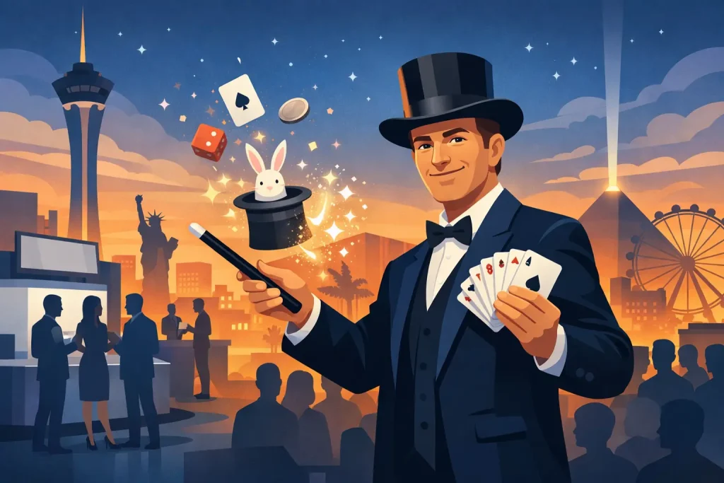 Trade Show Magician Mike Seege Las Vegas
