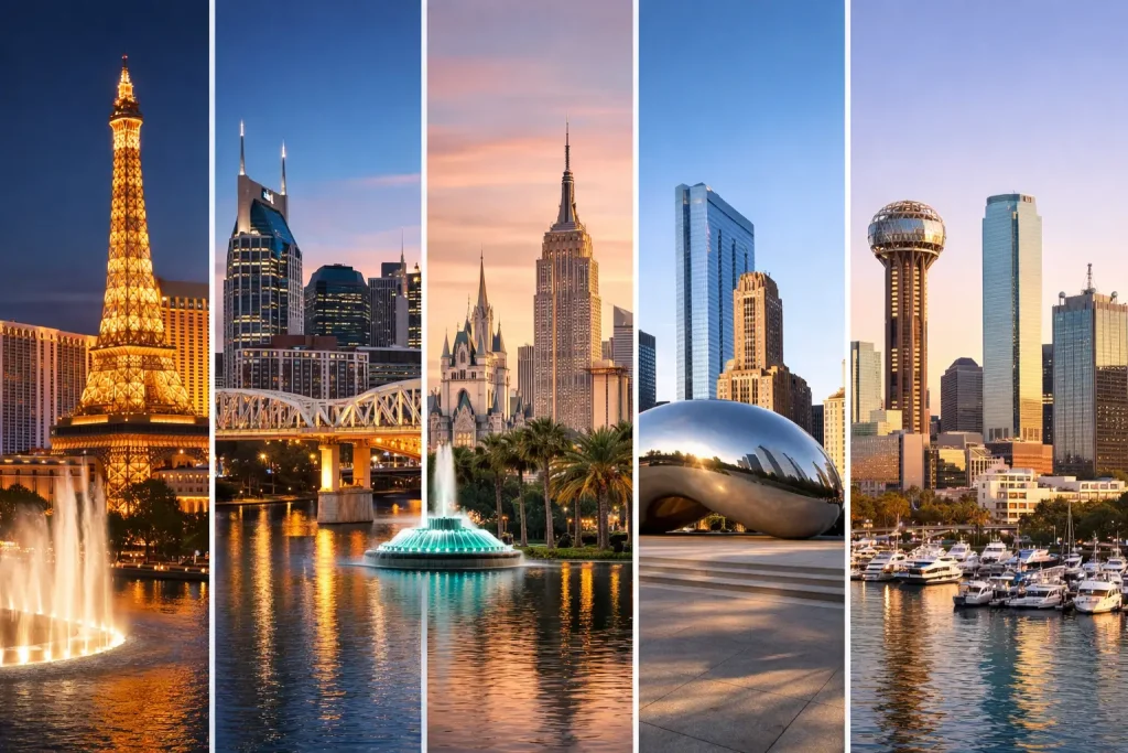 Vegas, Nashville, Orlando, NYC, Chicago, San Diego, Dallas Events