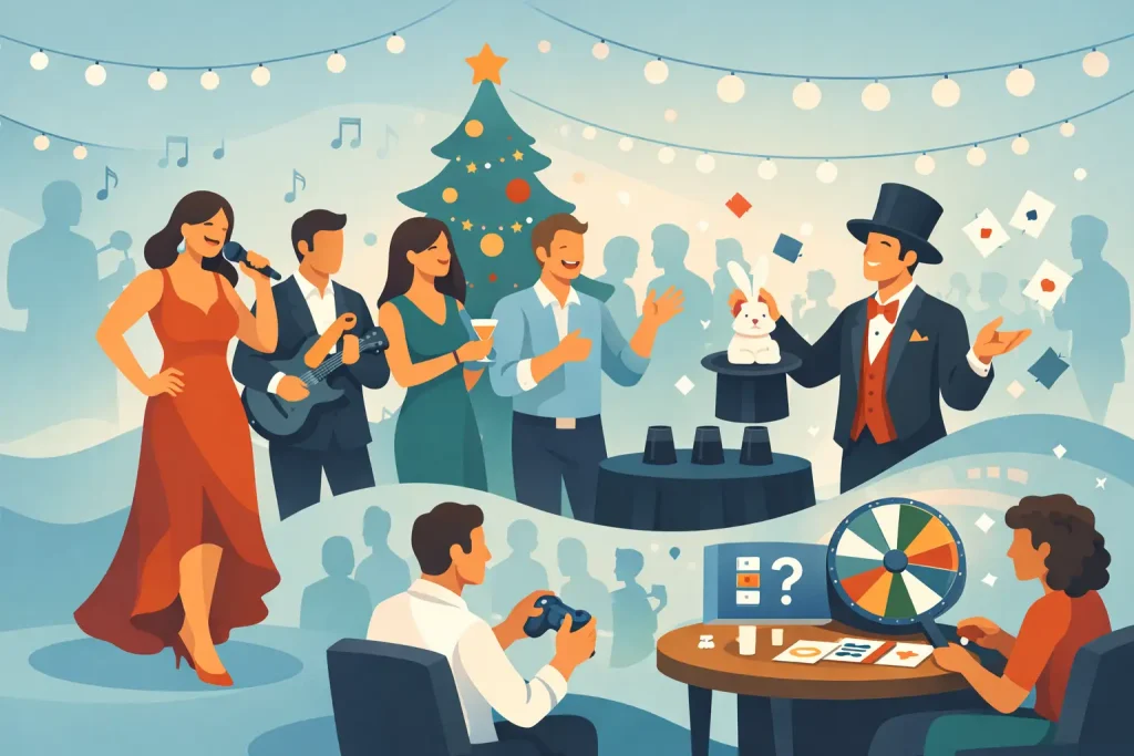 Best Entertainment for Company Holiday Party