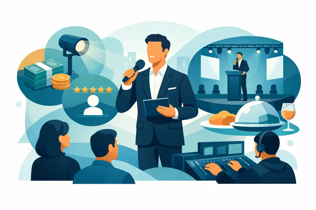 What Conference Emcee Costs Buy for Your Event