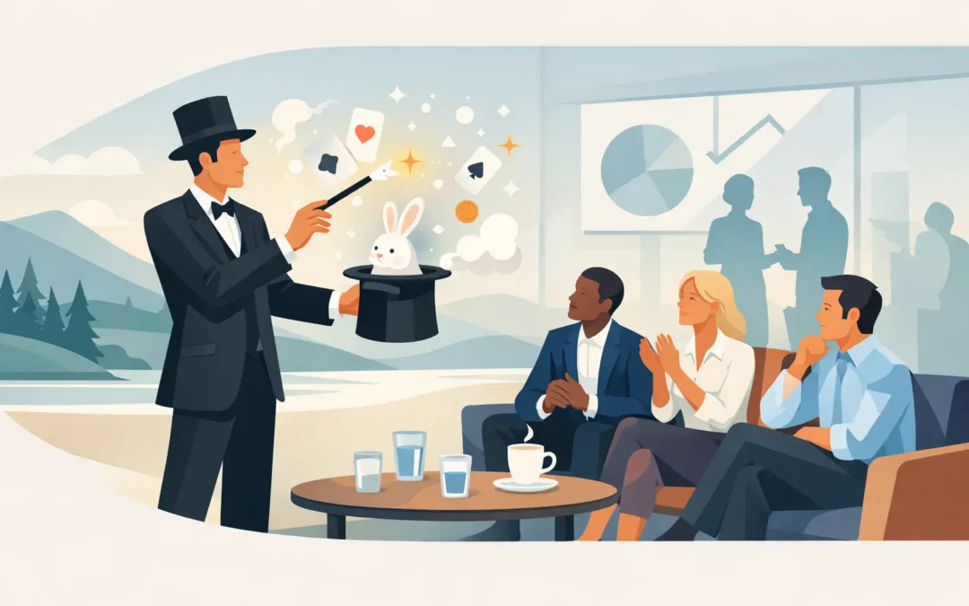 Why Hire a Magician for an Executive Retreat