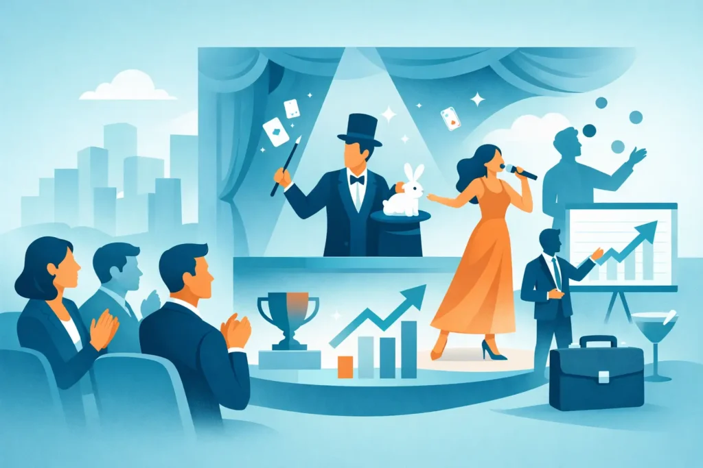 Corporate Entertainment That Drives Event Results