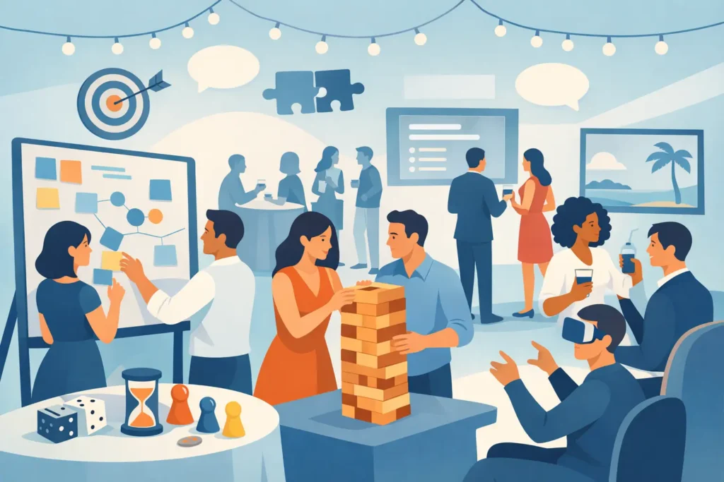 How to Plan Interactive Receptions That Work